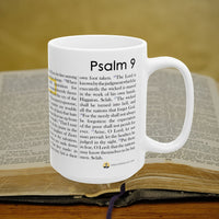 Thumbnail for Psalm 9 Full Text - 15oz Coffee Mug