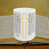 Thumbnail for Psalm 12 Full Text - 15oz Coffee Mug