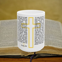 Thumbnail for Psalm 98 Full Text - 15oz Coffee Mug