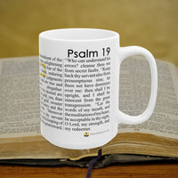 Thumbnail for Psalm 19 Full Text - 15oz Coffee Mug