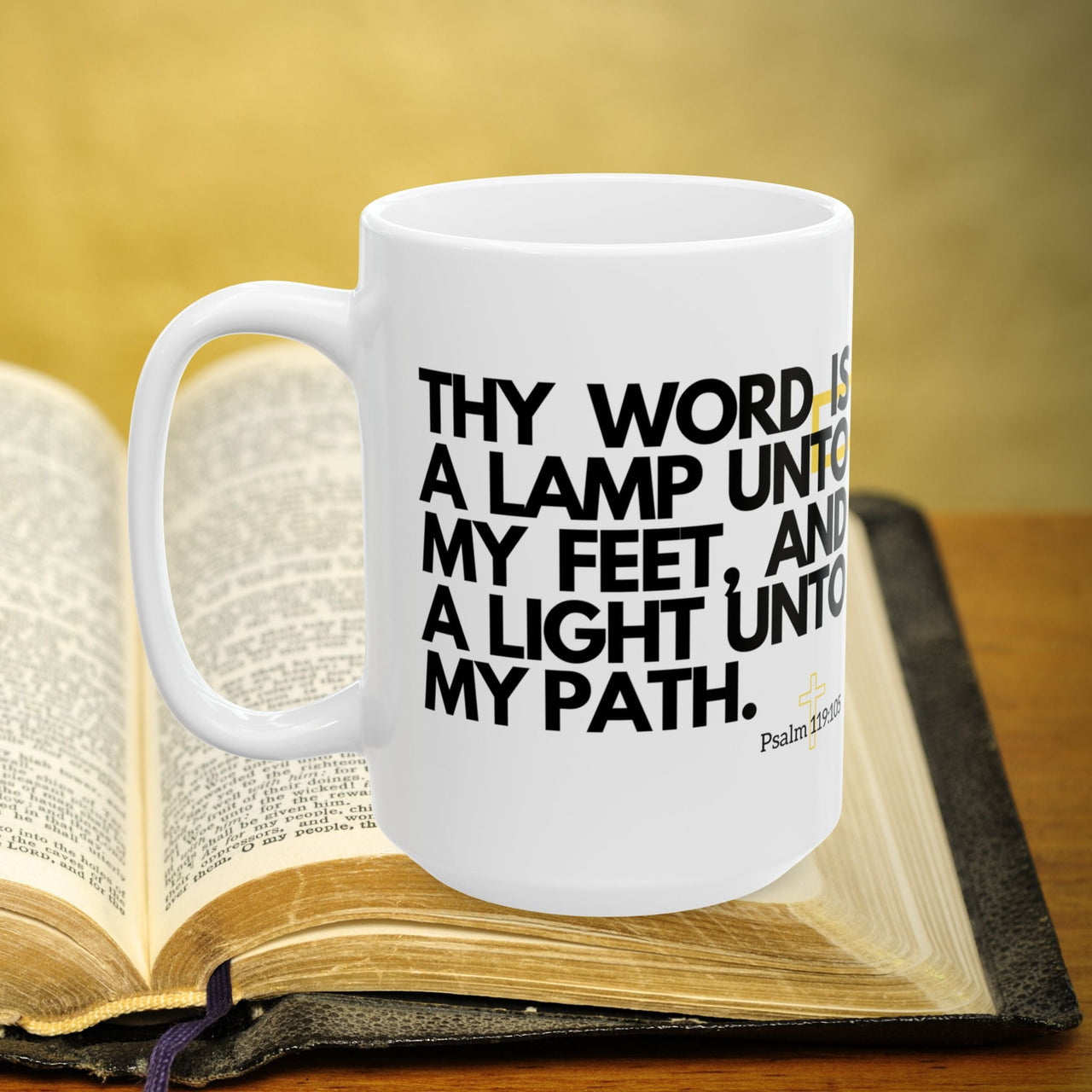 Psalm 119:105 15oz Coffee Mug