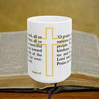Thumbnail for Psalm 117 Full Text - 15oz Coffee Mug