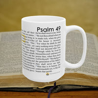 Thumbnail for Psalm 49 Full Text - 15oz Coffee Mug