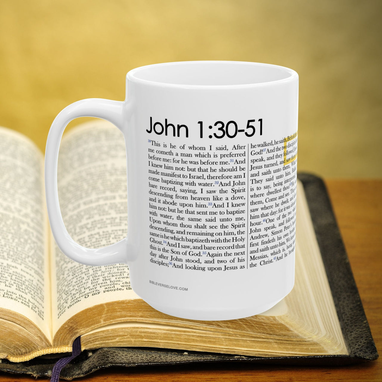 John 1:30-51 pt2 15oz Coffee Mug (2-Mug Set)