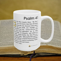 Thumbnail for Psalm 41 Full Text - 15oz Coffee Mug