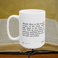 Thumbnail for Psalm 134 Full Text - 15oz Coffee Mug