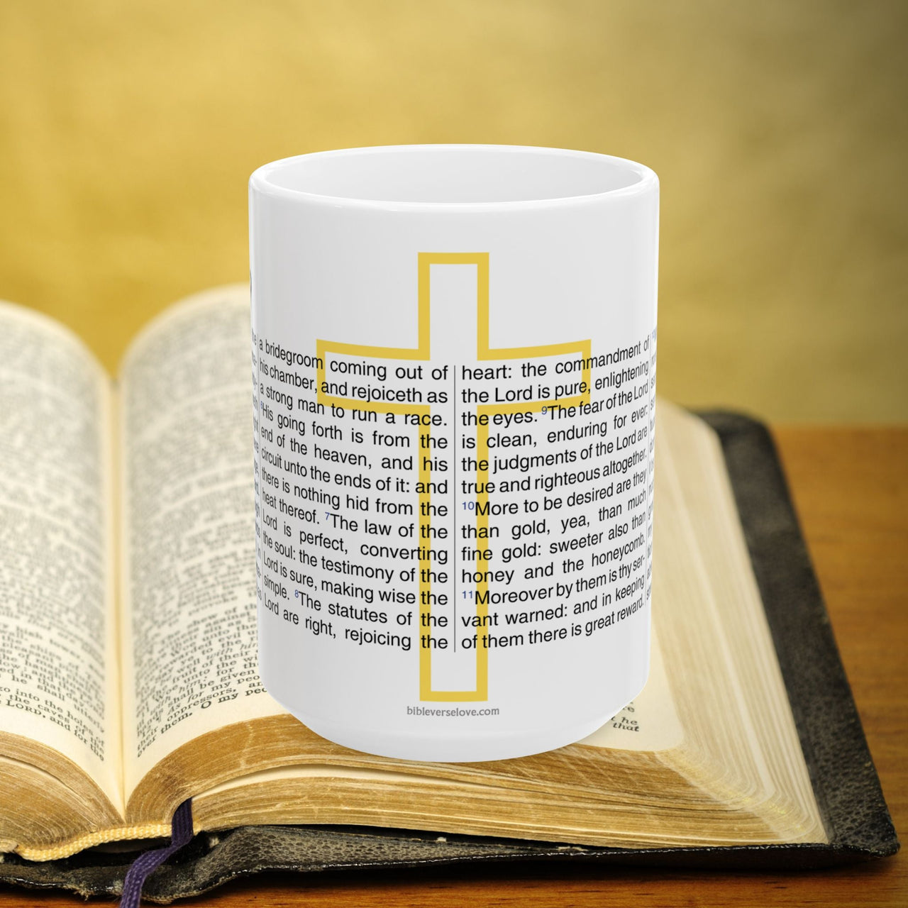 Psalm 19 Full Text 15oz Coffee Mug