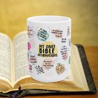 Thumbnail for Bible Verse Daily Affirmations 15oz Coffee Mug