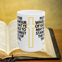 Thumbnail for Bible Verse Ephesians 6:11 15oz Coffee Mug