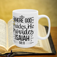 Thumbnail for Isaiah 58:11 Bible Verse Prayer 15oz Mug