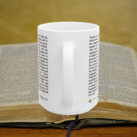 Psalm 111 Full Text - 15oz Coffee Mug