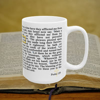 Thumbnail for Psalm 129 Full Text - 15oz Coffee Mug