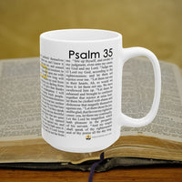 Thumbnail for Psalm 35 Full Text - 15oz Coffee Mug