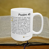 Thumbnail for Psalm 48 Full Text - 15oz Coffee Mug