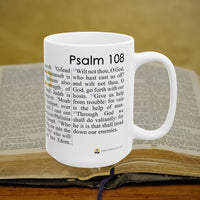 Thumbnail for Psalm 108 Full Text - 15oz Coffee Mug