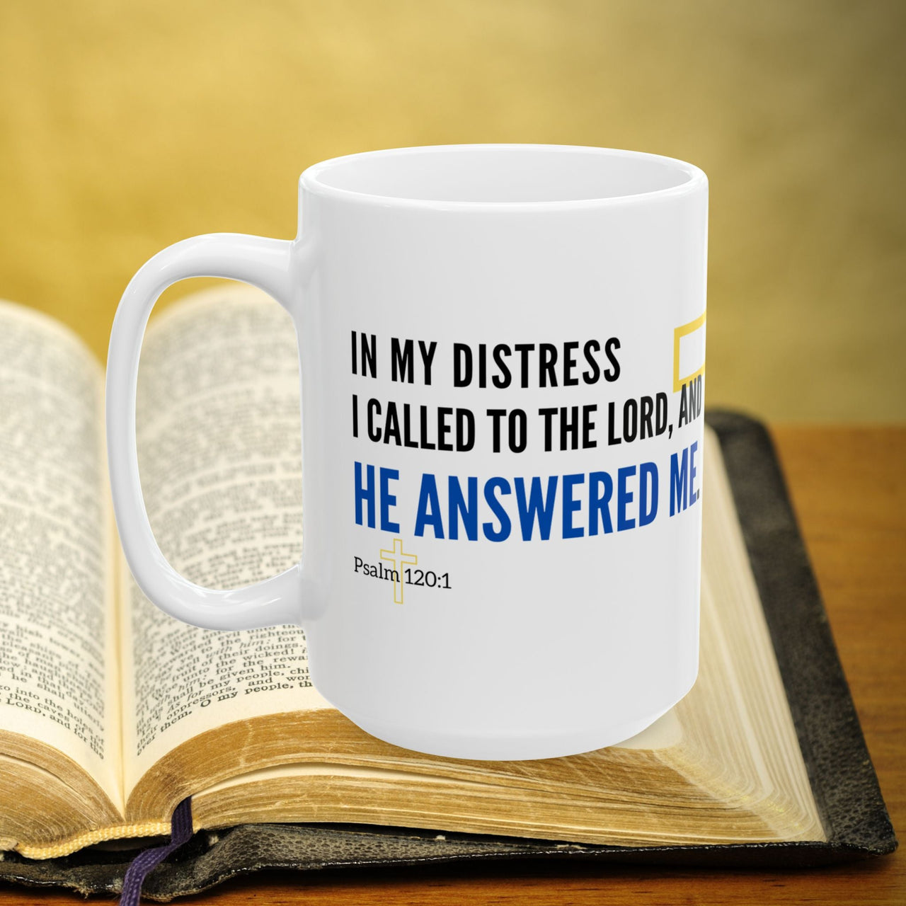 Psalm 120:1 15oz Coffee Mug