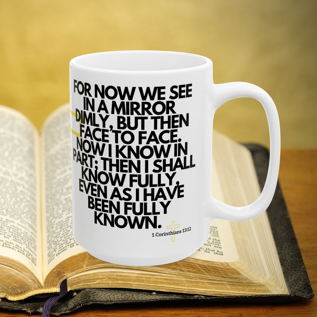 1 Corinthians 13:1-2 Bible Verse Prayer 15oz Mug