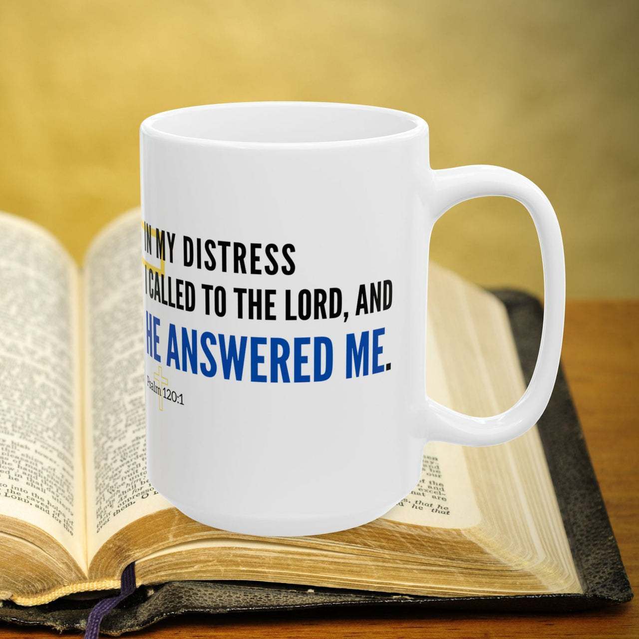 Psalm 120:1 15oz Coffee Mug