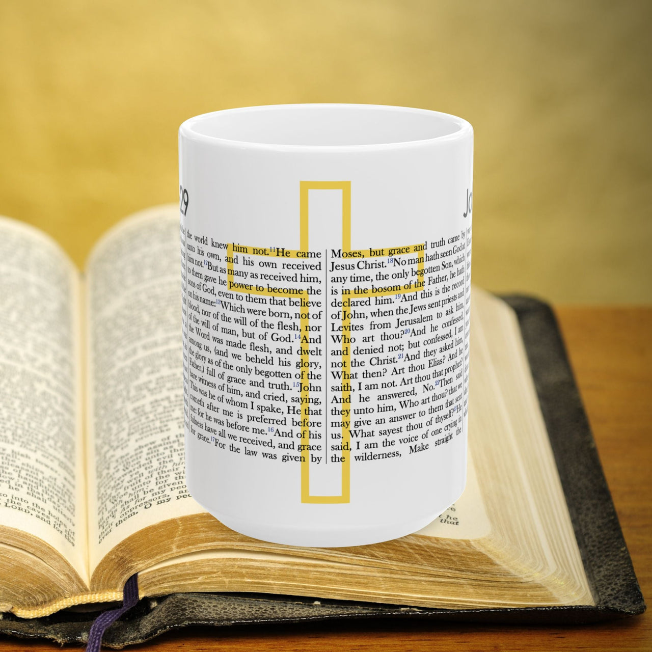 John 1:1-29 pt1 15oz Coffee Mug (2-Mug Set)