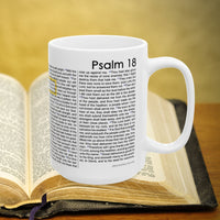 Thumbnail for Psalm 18 Full Text 15oz Coffee Mug