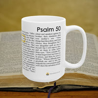 Thumbnail for Psalm 50 Full Text - 15oz Coffee Mug