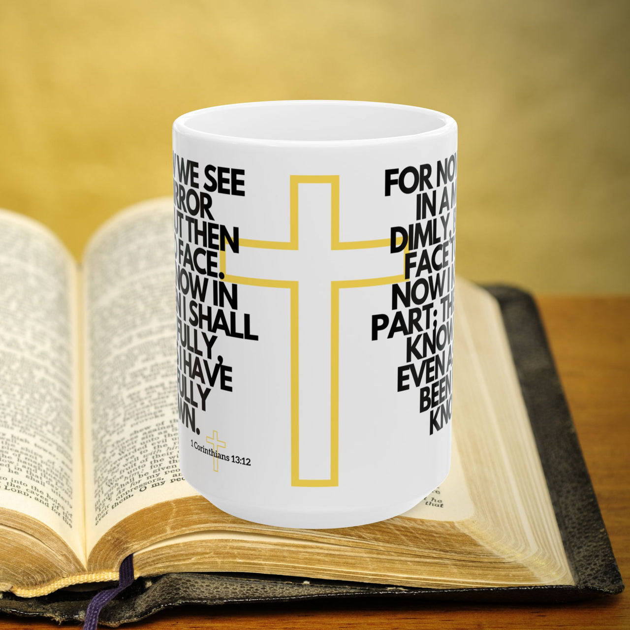 1 Corinthians 13:1-2 Bible Verse Prayer 15oz Mug