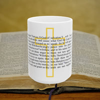 Psalm 85 Christian Coffee Mug - Full Text Bible Verse Gift - 15oz