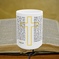 Thumbnail for Psalm 43 Full Text - 15oz Coffee Mug