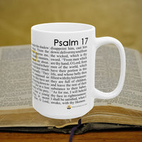 Thumbnail for Psalm 17 Full Text - 15oz Coffee Mug