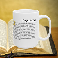 Thumbnail for Psalm 91 Full Text 15oz Coffee Mug