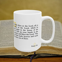 Thumbnail for Psalm 134 Full Text - 15oz Coffee Mug