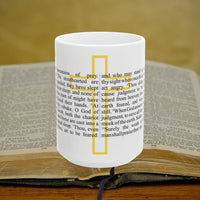 Psalm 76 Christian Coffee Mug - Full Text Bible Verse Gift - 15oz