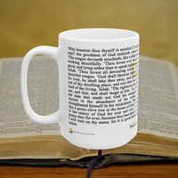Thumbnail for Psalm 52 Full Text - 15oz Coffee Mug