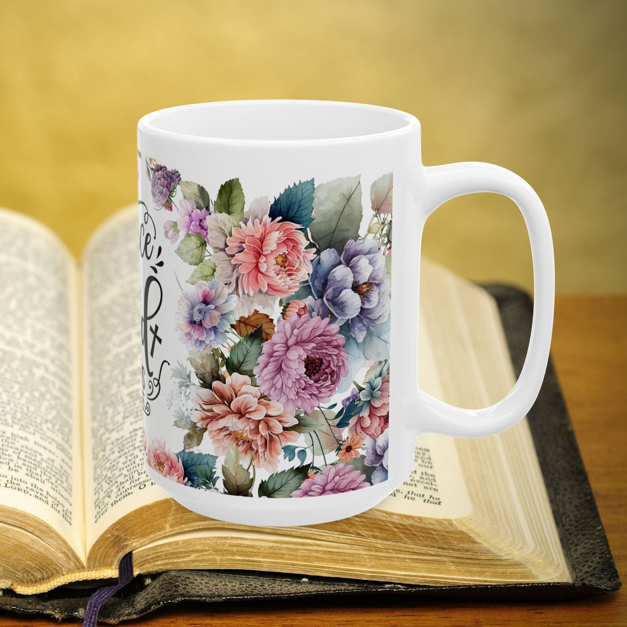 Philippians 4:4 Bible Verse Prayer 15oz Mug