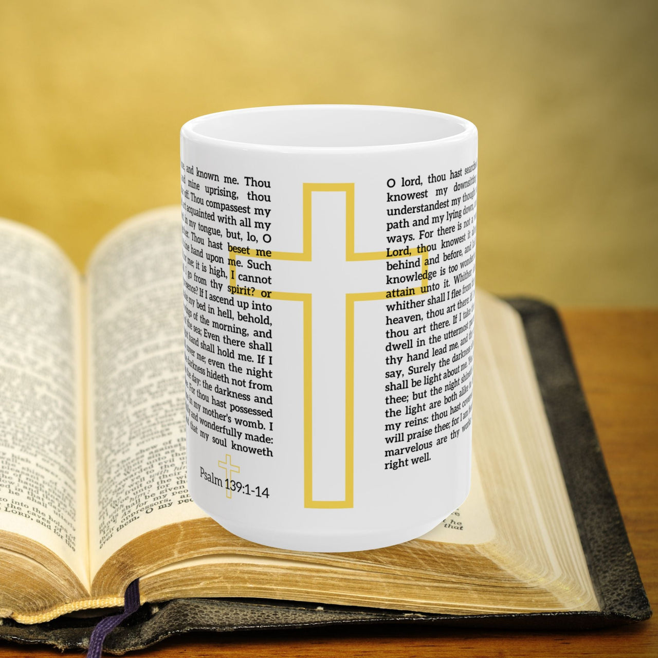 Psalm 139:1-14 15oz Coffee Mug