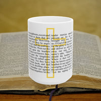 Psalm 79 Christian Coffee Mug - Full Text Bible Verse Gift - 15oz