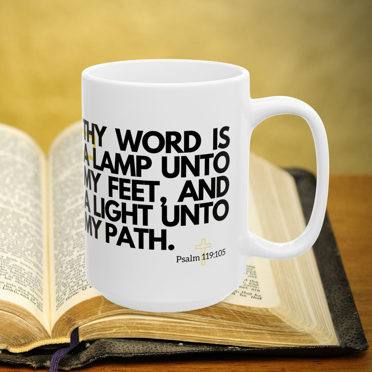 Psalm 119:105 15oz Coffee Mug