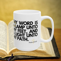 Thumbnail for Psalm 119:105 15oz Coffee Mug