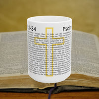 Thumbnail for Psalm 119 1-34 Full Text - 15oz Coffee Mug
