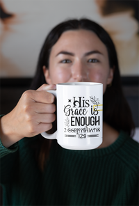 Thumbnail for a woman holding a coffee mug with a message on it