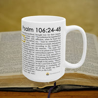 Thumbnail for Psalm 106 24-48 Full Text - 15oz Coffee Mug