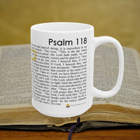 Thumbnail for Psalm 118 Full Text - 15oz Coffee Mug