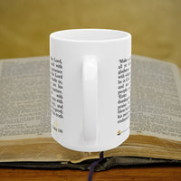 Thumbnail for Psalm 100 Full Text - 15oz Coffee Mug