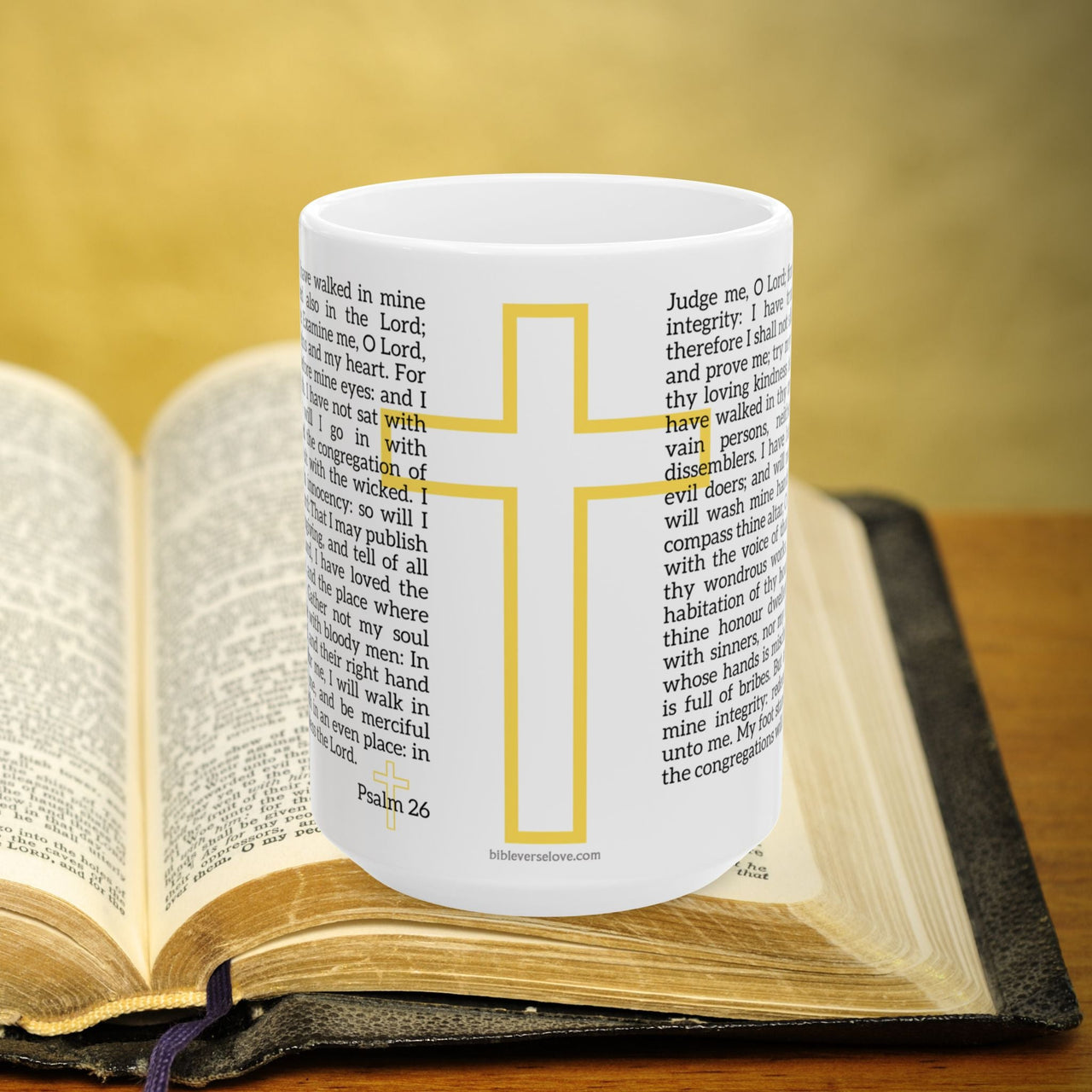 Psalm 26 Full Text 15oz Coffee Mug