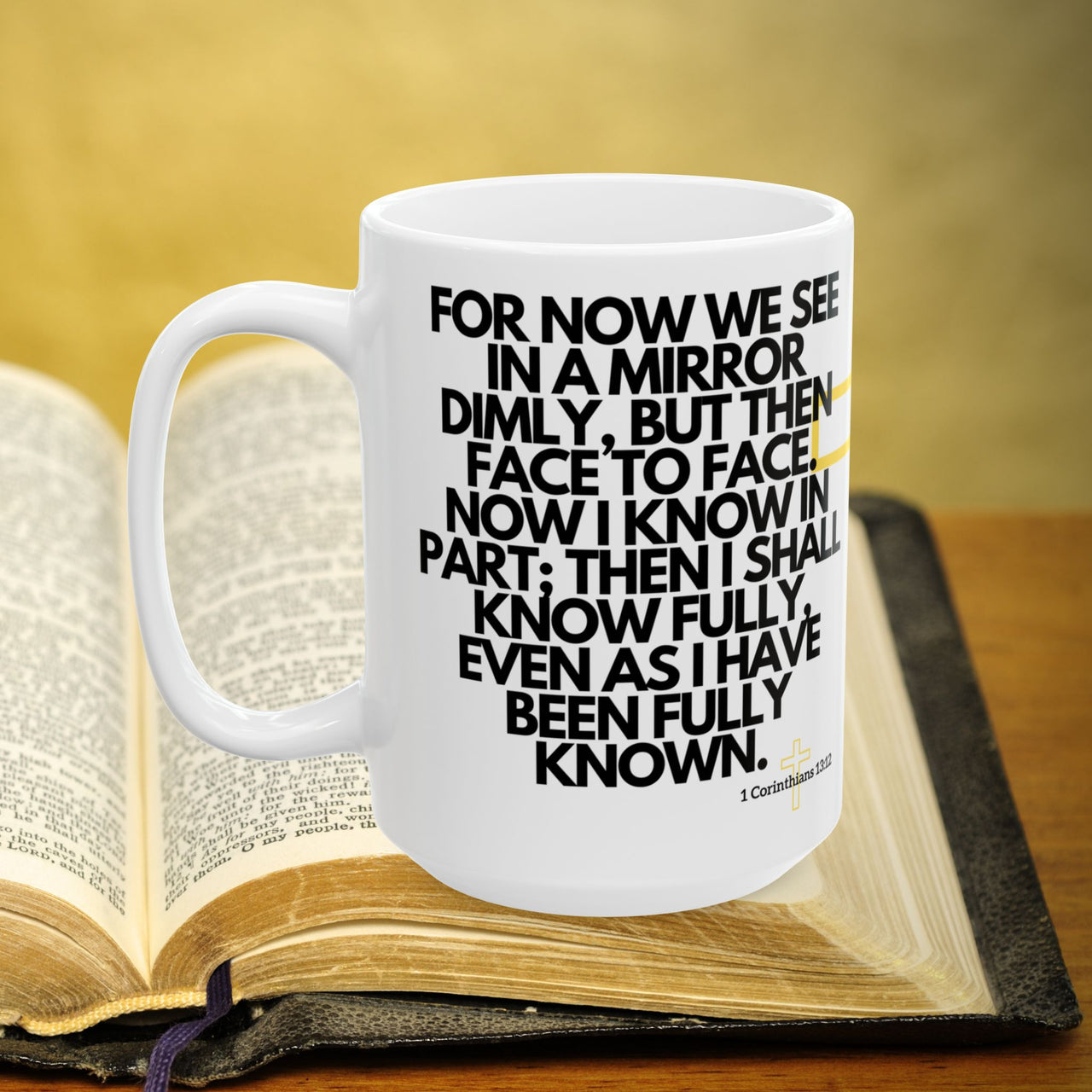 1 Corinthians 13:1-2 Bible Verse Prayer 15oz Mug