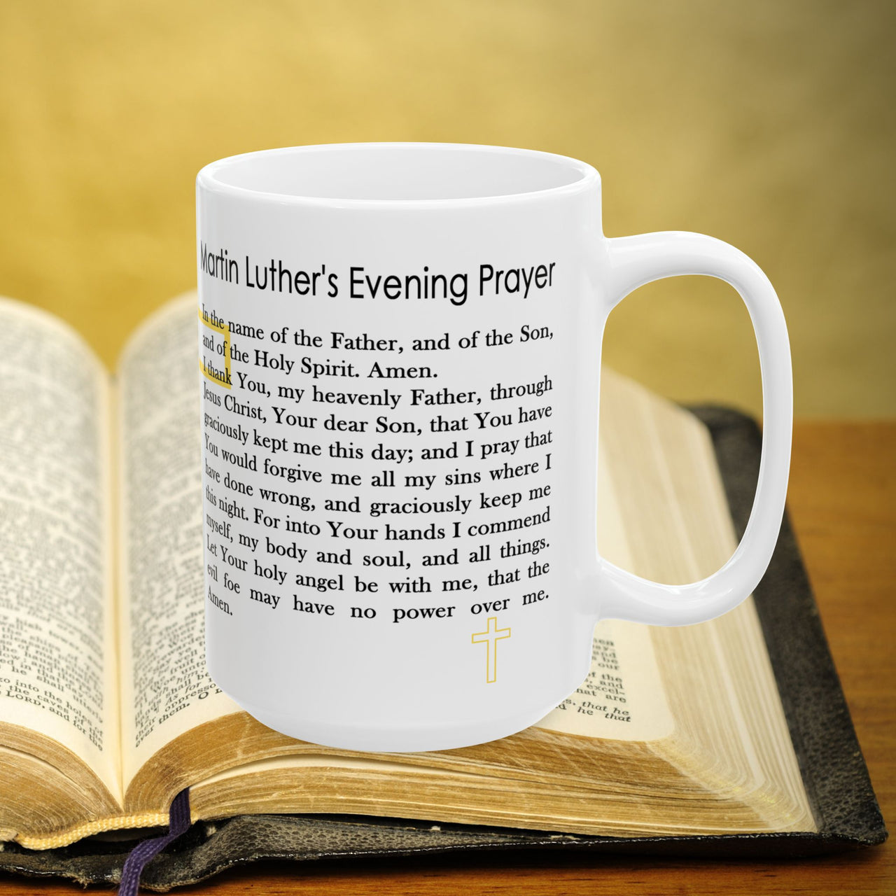 Martin Luther's Morning & Evening Prayers