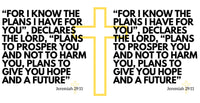 Thumbnail for a cross with the words for i know the plans i have for you