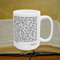 Thumbnail for Psalm 122 Full Text - 15oz Coffee Mug