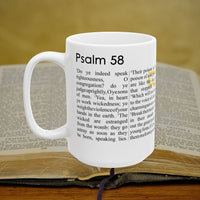 Thumbnail for Psalm 58 Full Text - 15oz Coffee Mug