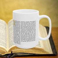 Thumbnail for Matthew 7:1-29 Bible Verse Prayer 15oz Mug